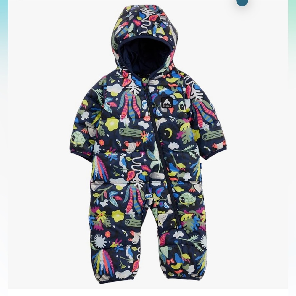 Burton baby snowsuit 0-3 m moonlit grove bunting